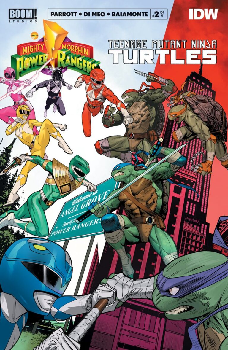 teenage mutant ninja turtles power rangers figures